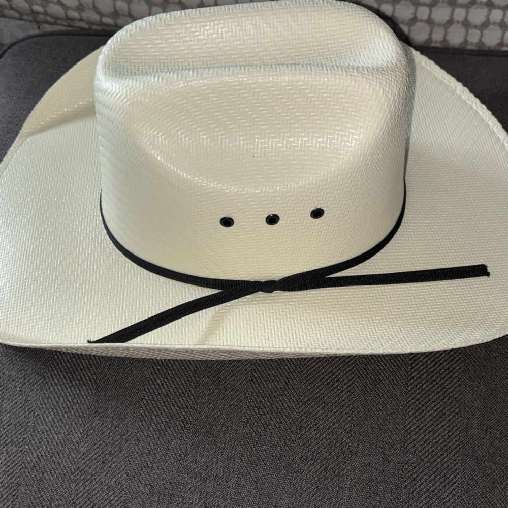 Twister Cream Cowboy Hat with Black Trim